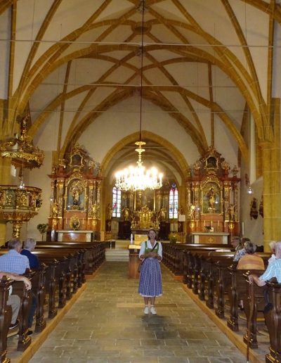 Maria Zifkos Aflenz Führung Kirche
